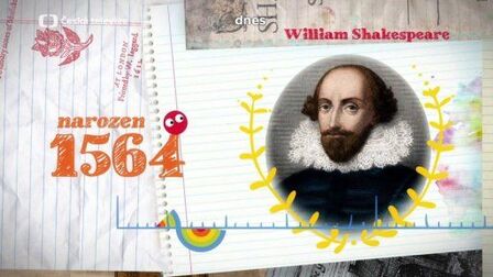 Básník a dramatik William Shakespeare by oslavil 460 let